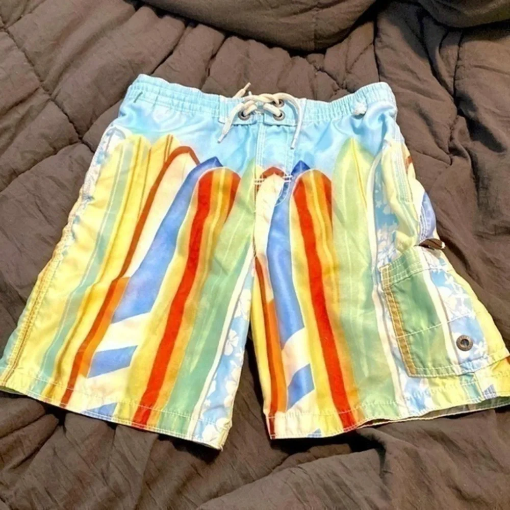 GAP G 86 Surf boys swim pocket trunks small 6/7